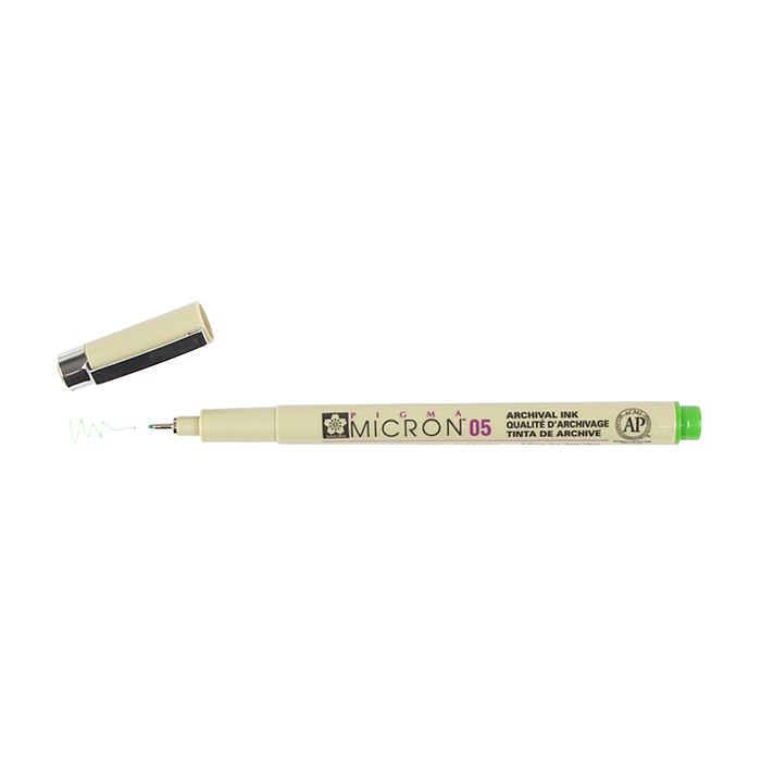 Pigma Micron Pens, .45Mm, Fresh Green - 05 155119