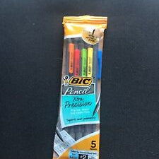 Bic Mechanical #2 Pencils .5mm 5/Pkg Assorted Colors Jerrol's Supplies