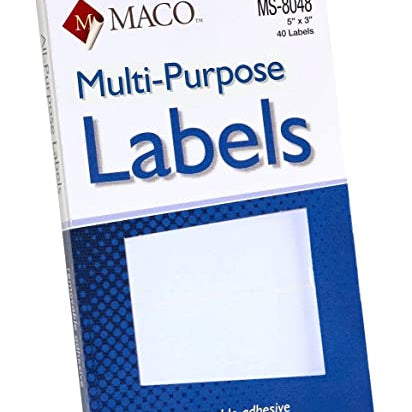 Label Maco All Purpose Labels 155443