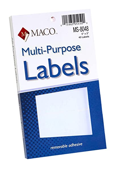 Label Maco All Purpose Labels 155443