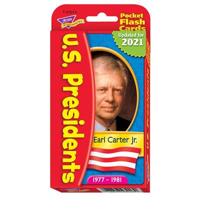 Pocket Flash Cards Presidents 155917