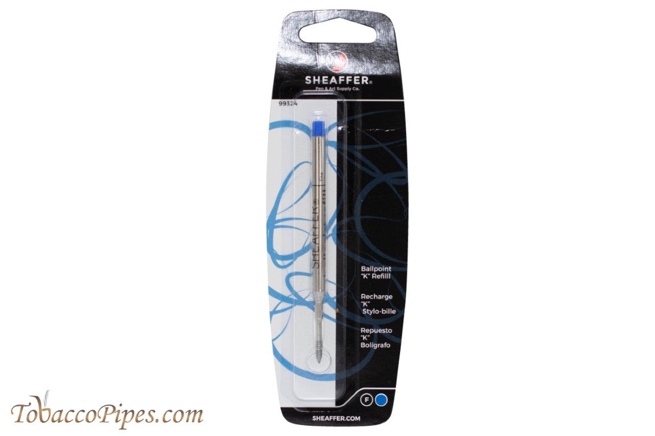 Sheaffer Single K Style Blue Fine Ballpoint Refill 156147