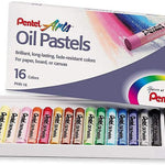 Pentel Arts Oil Pastels, 16 Color Set Arts & Crafts 156292_1