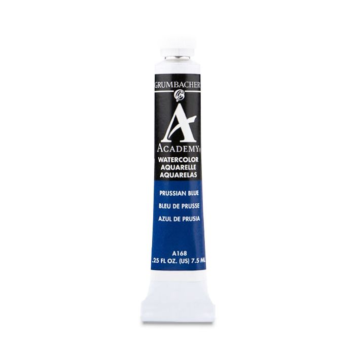 Prussian Blue 7.5Ml Gra 168 Academy Watercolor Arts & Crafts 156478_dc285d41-0f25-4908-82b0-91ada1659ec9
