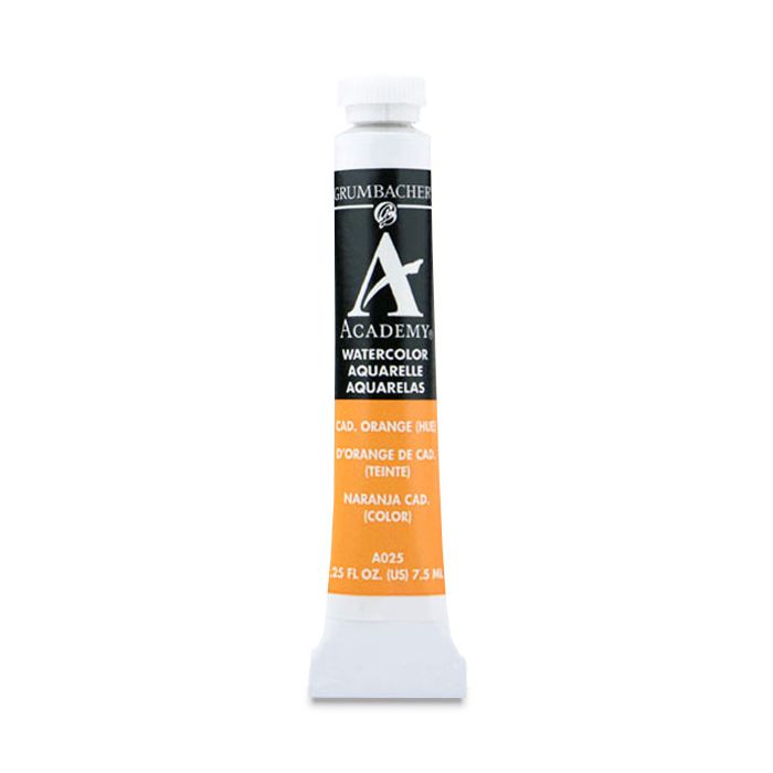 Cadmium Orange 7.5Ml Gra025 Academy Watercolor Arts & Crafts 156493_030a4b80-c2bb-484e-8700-46d51d1f127c