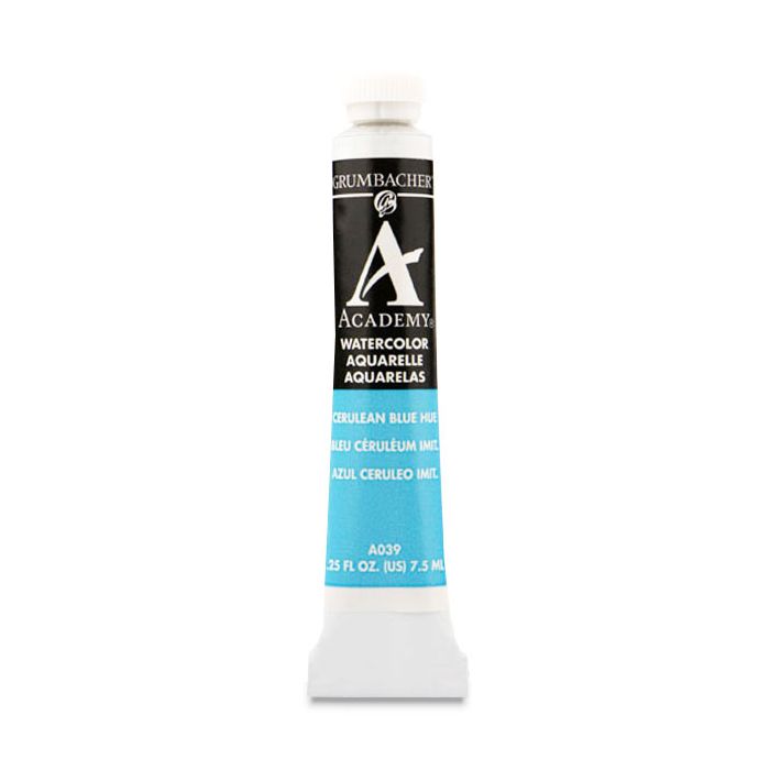 Cerulean Blue 7.5Ml Gra039 Academy Watercolor Arts & Crafts 156513_ca101725-ddb8-4185-8160-bcfb3700c43c