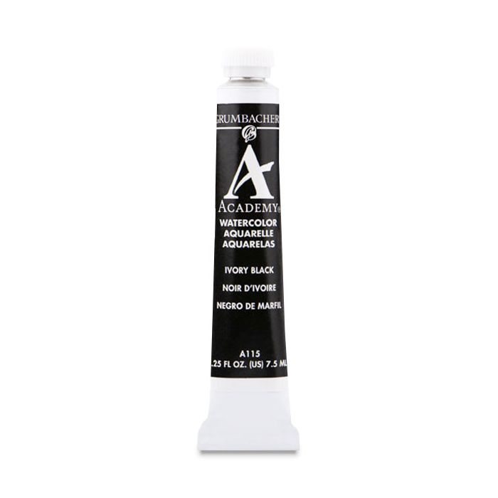 Ivory Black 7.5M Gra115 Academy Watercolor Arts & Crafts 156515_6de1b17d-fa96-47a7-bc53-eb70d0effb9c