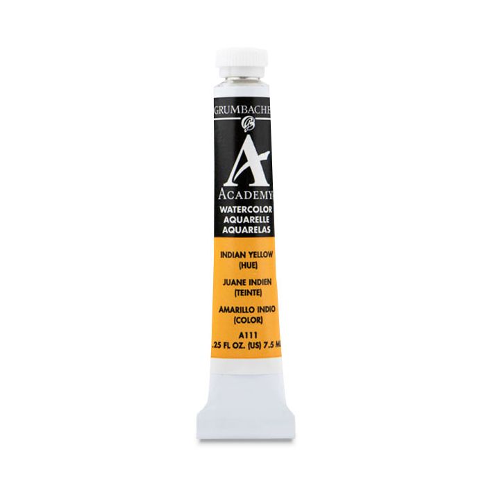 Indian Yellow 7.5Ml Gra111 Academy Watercolor Arts & Crafts 156528_0da4980a-a17f-4e43-982a-8a9af4af350a