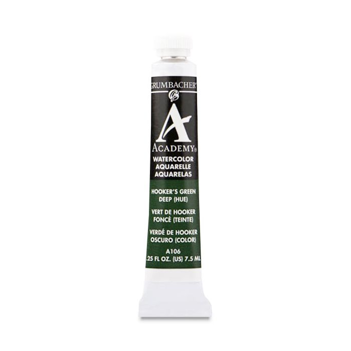 Hookrs Green7.5Ml Gra106 Academy Watercolor Arts & Crafts 156531_89ccec12-a16a-4cb5-bdbf-5cc0ac609ef2