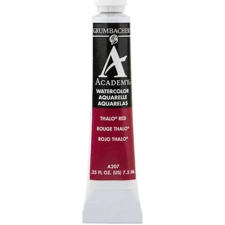 Thalo Red 7.5Mlacademy Watercolor Paint Grumbacher Arts & Crafts 156532_15daecea-a446-4010-aedb-89224d4c0aeb