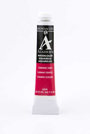 Grumbacher Academy Watercolors Carmine 156555_34075306-5327-4718-9869-2b5ffee3b9c4