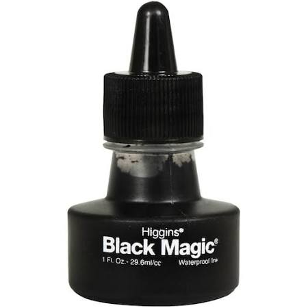 Higgins Black Magic Waterproof Ink Arts & Crafts 156689_4f411e9d-b61c-4fab-8849-2502e7d62041