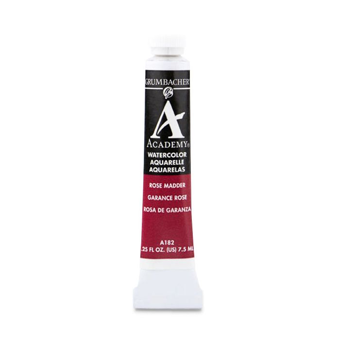 Rose Madder 7.5Ml Gra182 Academy Watercolor Arts & Crafts 157257_c7848ef6-a5f5-4b13-a9da-41e038d2c869