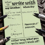 ?Rite In The Rain Weatherproof Soft Cover Pocket Notebook, 3 1/2" X 5", Green 157556_3