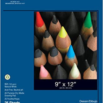 DRAW PAP 9X12 DRAWING PRO ART 80# Arts & Crafts Jerrol's Supplies