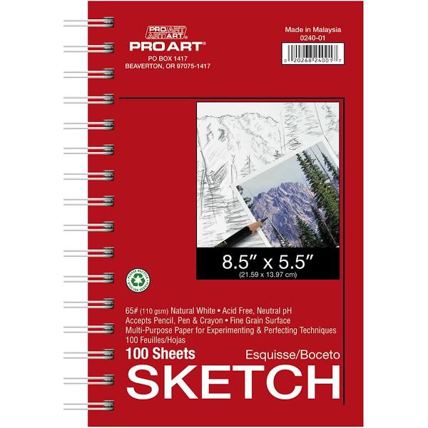 Sketch 8.5X5.5 Sketch Pad Pro Art Arts & Crafts 158066