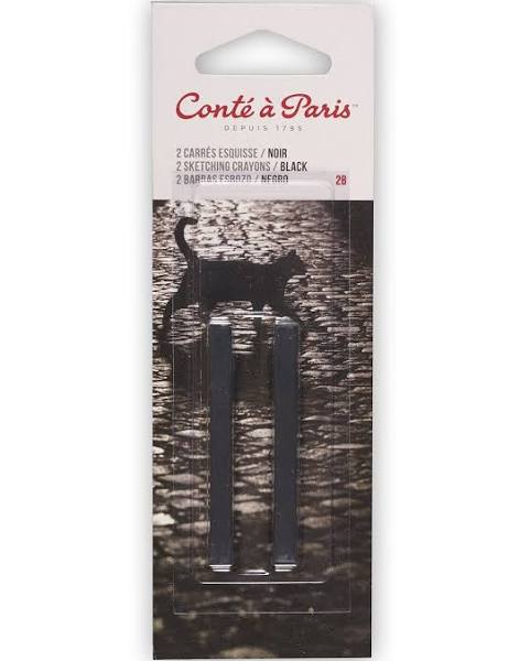 Conte Crayon Black 2B Arts & Crafts 158072_1fa6572a-feb7-4d5f-98a0-0253441dc869