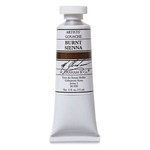 Burnt Sienna Gouache 15Ml M Graham Arts & Crafts 158465_fbf5b0b6-32b4-43ad-8ff5-ce8908c484a1