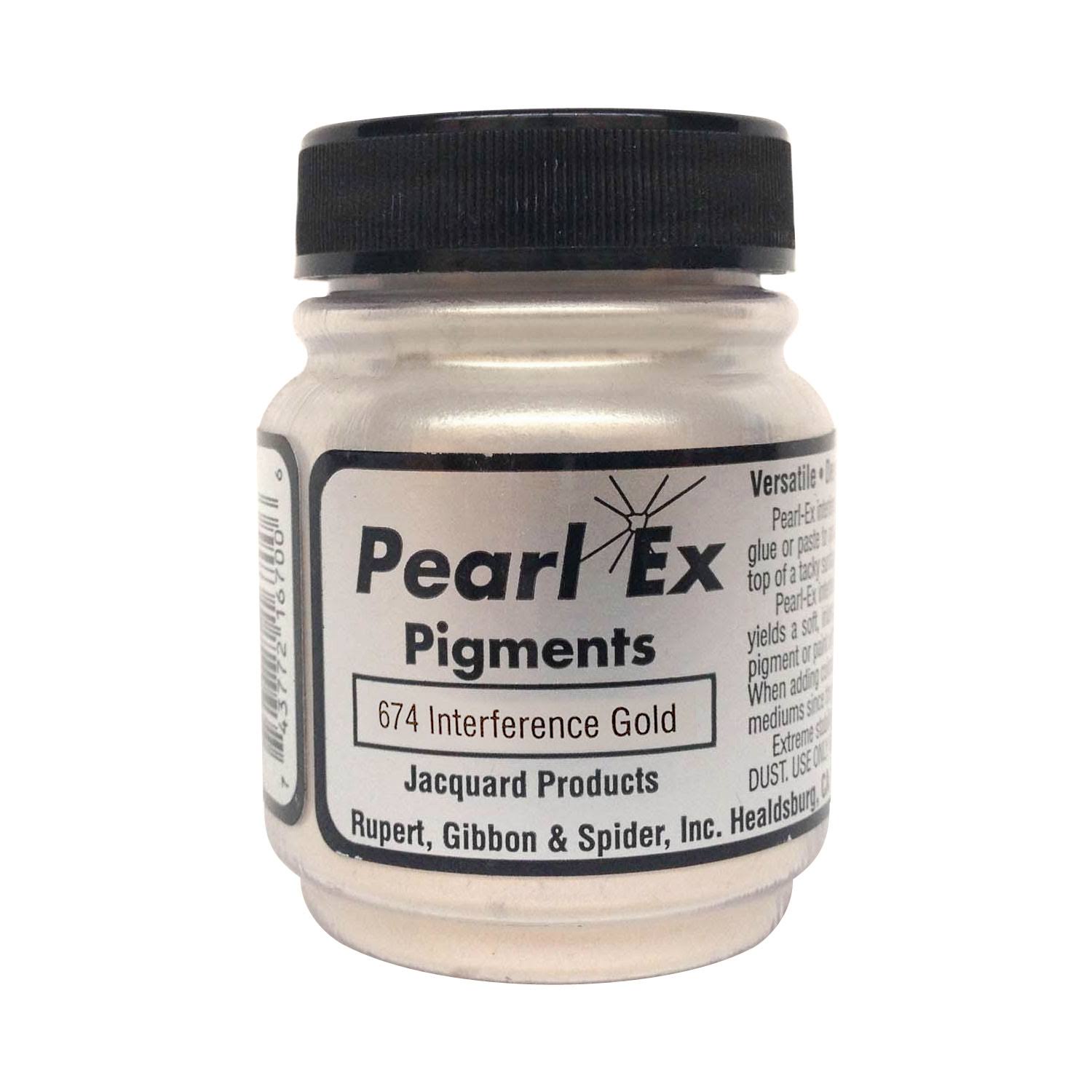 Pigment Interference Gold Pearl Ex .5Oz Jacquard Arts & Crafts 158755_e2941547-13d2-432c-8315-0b39341428e6