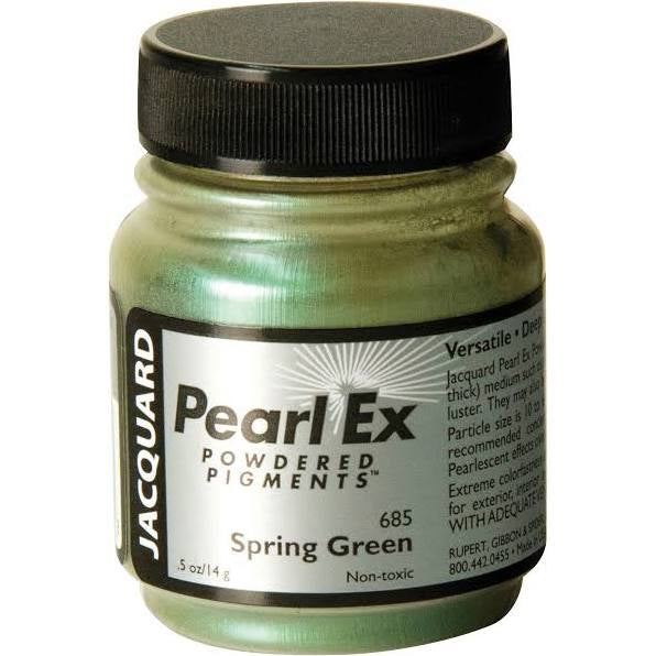 Pigment Spring Green Pearl-Ex .5Oz Jacquard Arts & Crafts 158788_de902430-73d7-4636-9d30-16665c2867d2