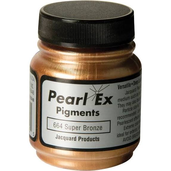 Pigment Super Bronze Pearl-Ex .5Oz Jacquard Arts & Crafts 158793