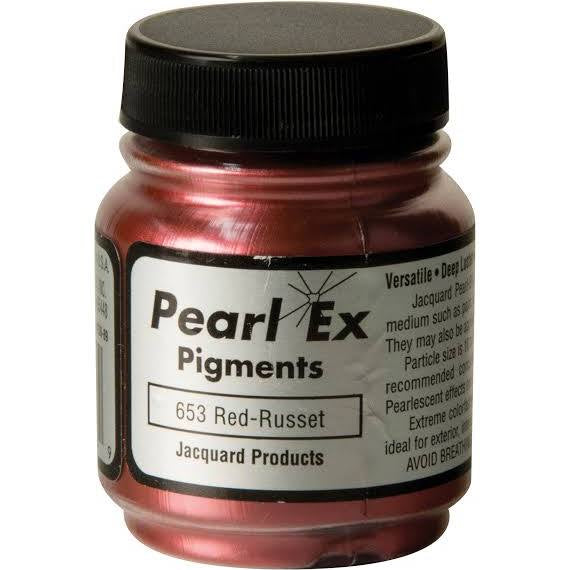 Pigment Red-Russet Pearl-Ex .5Oz Jacquard Arts & Crafts 158850_6c8b032f-0a88-4289-a14b-36ce8b0ed48d