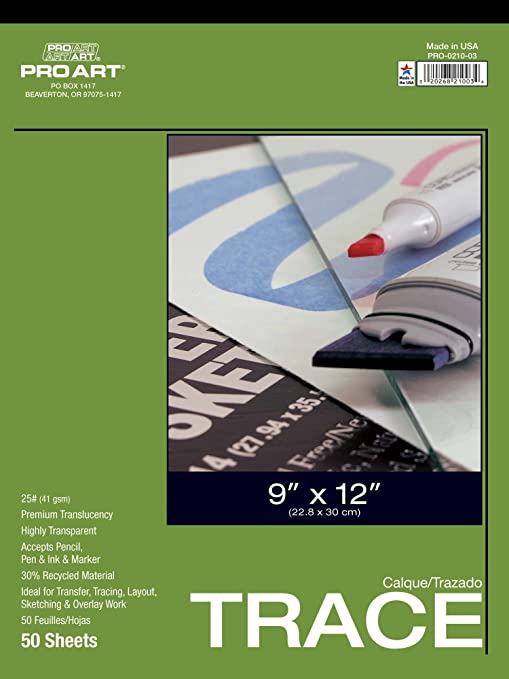 Trace Paper 11X14 Tracing Pad Arts & Crafts 159252_2789e17e-452c-45a0-8fc5-ed5e95e571c2