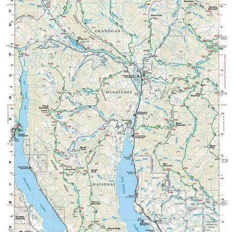 Gt Kachess Lake, Wa 208 Green Trails Map 159283_d599fb53-9111-46da-a4d2-b08ba9a2de8b