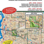 Gt Rattlesnake Mountain, Wa 205S Green Trails Map 159331