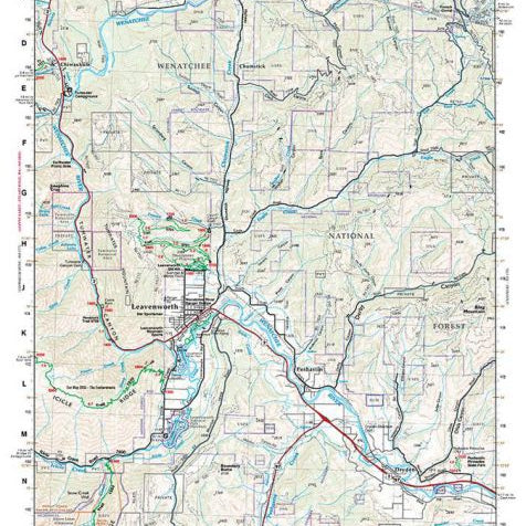 Gt Leavenworth, Wa 178 Green Trails Map 159340_c2e74fc3-9627-4eba-bce0-c26fe202d4d8