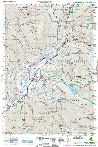 Gt Packwood, Wa 302 Green Trails Map 159342_7b08ffe8-67b8-4b12-8918-316b870d9738
