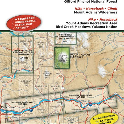 Gt Mount Adams, Wa 367S Green Trails Map 159393_66f036c4-f18b-4d03-9b1f-c82f4c18c9f0