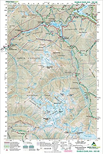 Gt Diablo Dam, Wa 48 Green Trails Map 159395