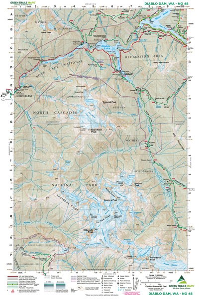 Gt Diablo Dam, Wa 48 Green Trails Map 159395_8ea43f93-64ab-4b84-87b4-1de09b5169d4