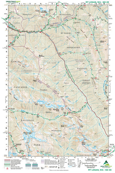 Gt Mount Logan, Wa 49 Green Trails Map 159407_00dbf5ab-472a-4f26-af6b-17d78d2b648f