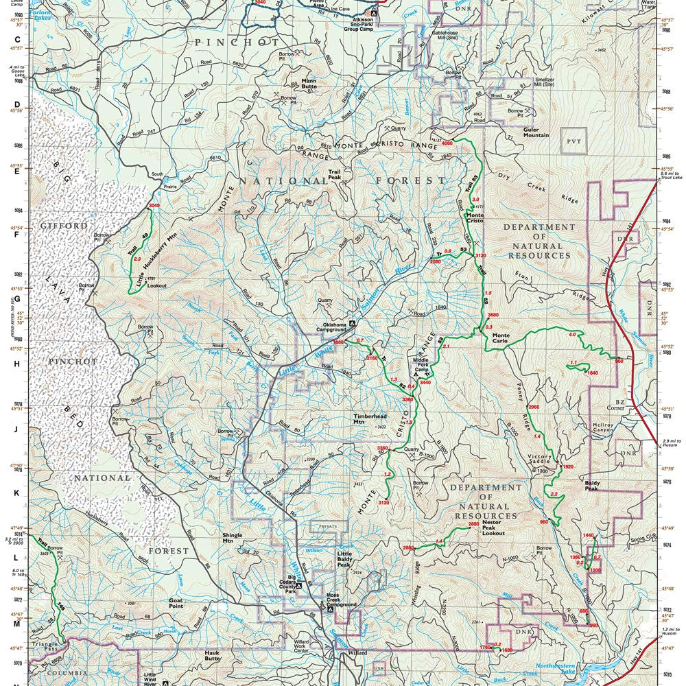 Gt Willard, Wa 398 Green Trails Map 159417_3d50f8fb-30fe-467b-867c-3399cc6a3e13