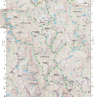 Gt Billy Goat Mtn, Wa 19 Green Trails Map 159420_e9547fb8-3246-4290-bb77-92ddd9866f30