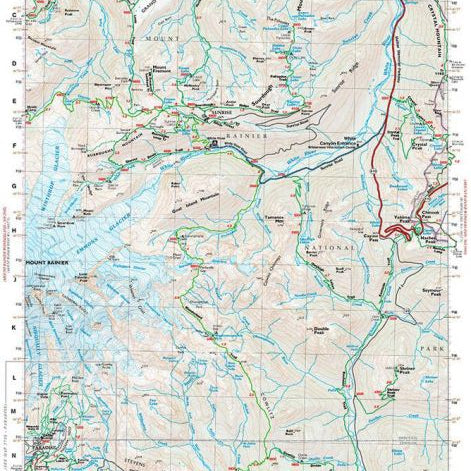 Gt Mount Rainier East, Wa 270 Green Trails Map 159421_5af54e4a-9514-4adf-8cf9-4a8e6ffbdb62
