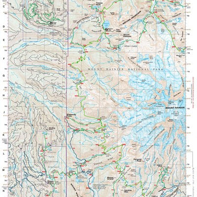 Gt Mount Rainier West, Wa 269 Green Trails Map 159426_f7956a12-2307-46fb-91d9-4ae8654793fa