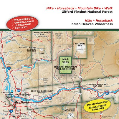 Gt Indian Heaven, Wa 365S Green Trails Map 159427_92f9b873-355c-4937-9157-bd4c108d6175