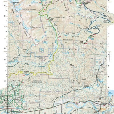Gt Hamilton, Wa 45 Green Trails Map 159431