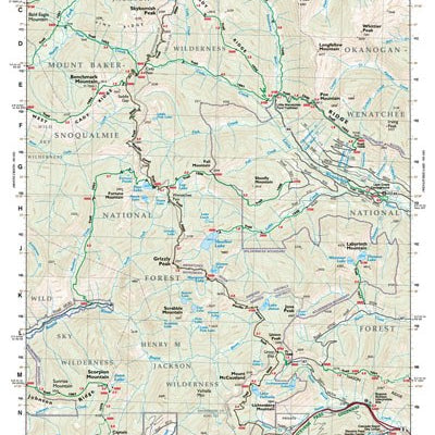 Gt Benchmark Mtn, Wa 144 Green Trails Map 159435