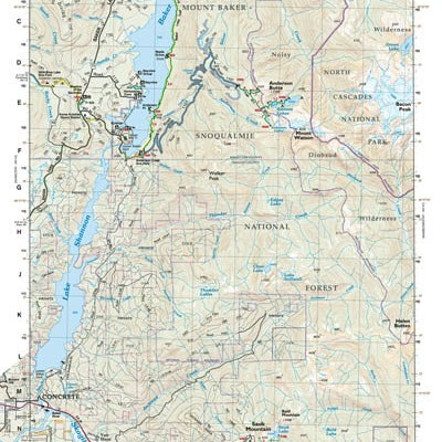 Gt Lake Shannon, Wa 46 Green Trails Map 159437_49ef2e7c-f575-4158-b5ea-f09eaffa1fa0