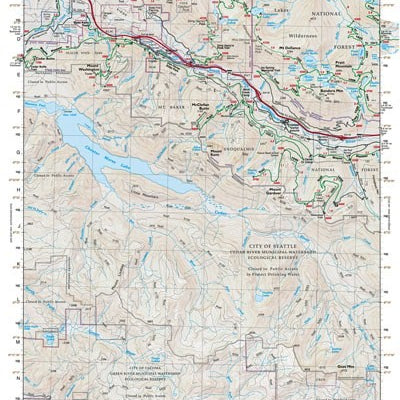 Gt Bandera, Wa 206 Green Trails Map 159440_b868e006-e3aa-4794-ac73-ca576a755d1f