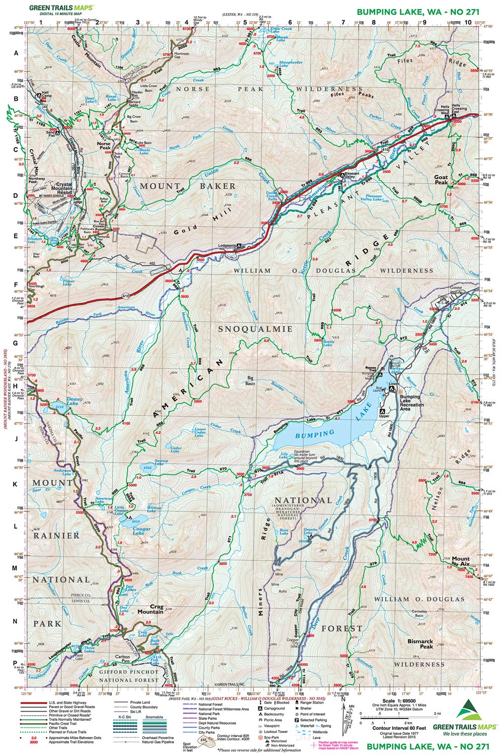 Gt Bumping Lake,Wa 271 Green Trails Map 159444_bfbb6476-a75a-4f60-81b4-085913c46705