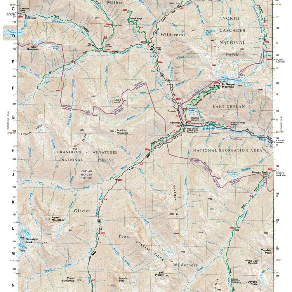 Gt Mcgregor Mtn, Wa 81 Green Trails Map 159467_6aaf8528-bdaf-4b52-a921-ac6c28f4b6e9
