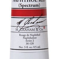 Naphthol Red Gouache 15Ml M Graham Arts & Crafts 159528_bc1e45e7-f374-4a30-b4c4-1082217982d1