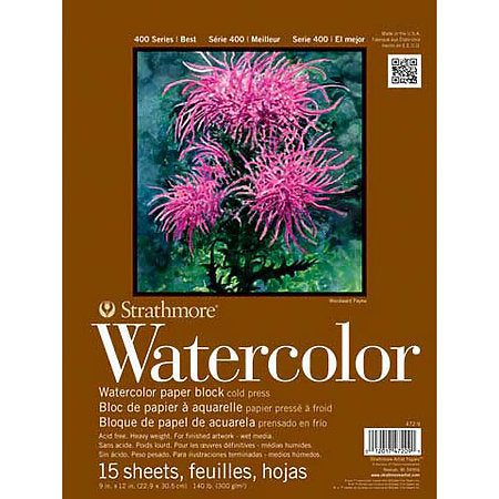 Wc Pad 6X18 Watercolor Pad Art Arts & Crafts 159535