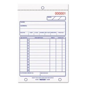Rediform Sales Book, Carbonless Triplicate, 50 Sets Per Book (Red5L528) 159607