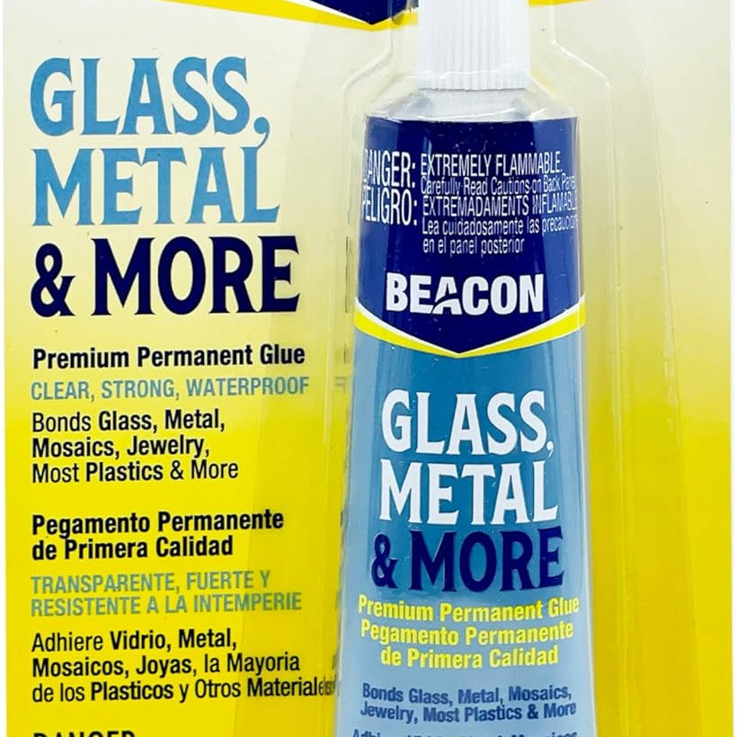 Glass, Metal & More Premium Permanent Glue-2 Ounce Arts & Crafts 159614